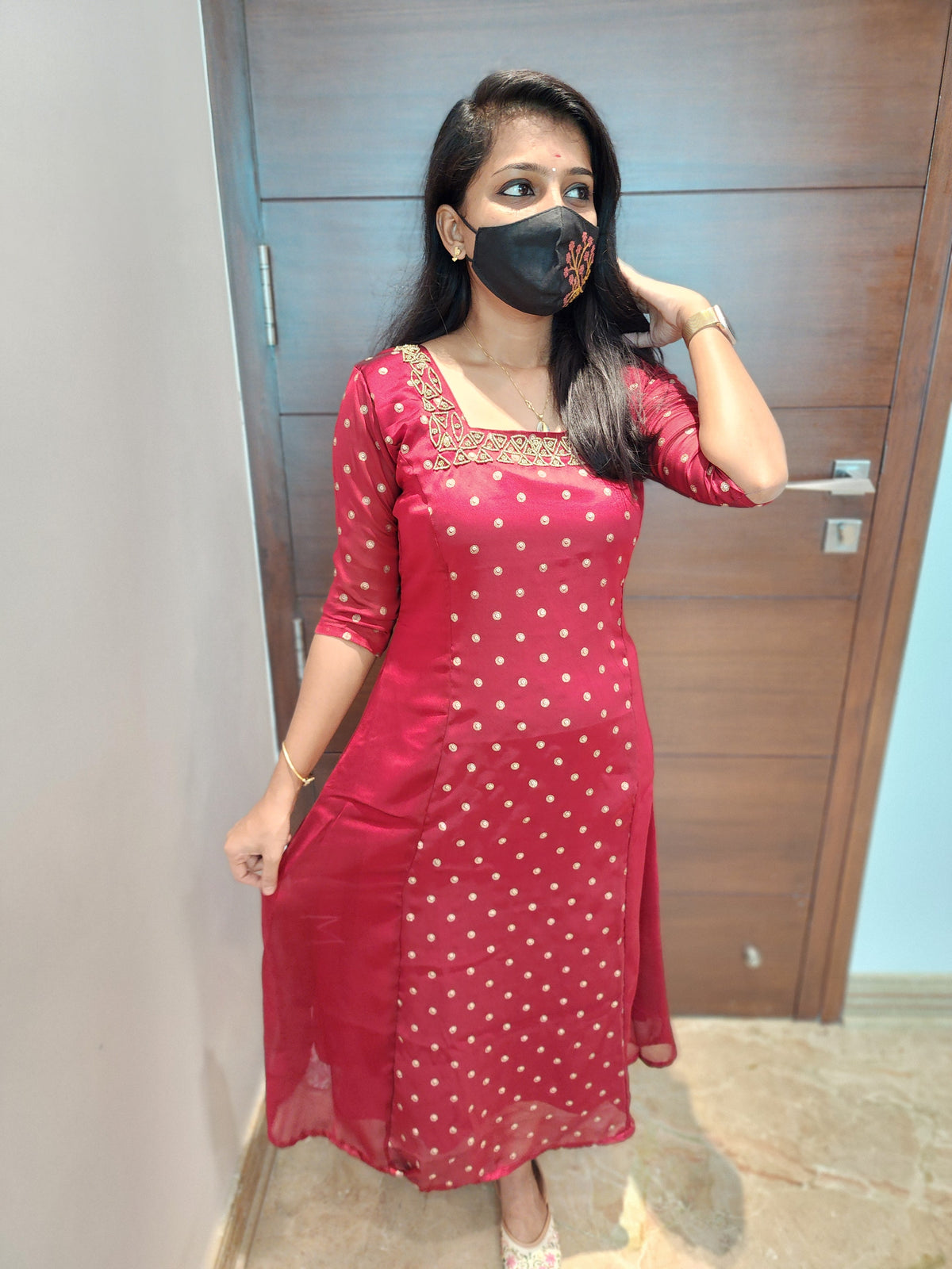Handwork Kurti (5954)(c)
