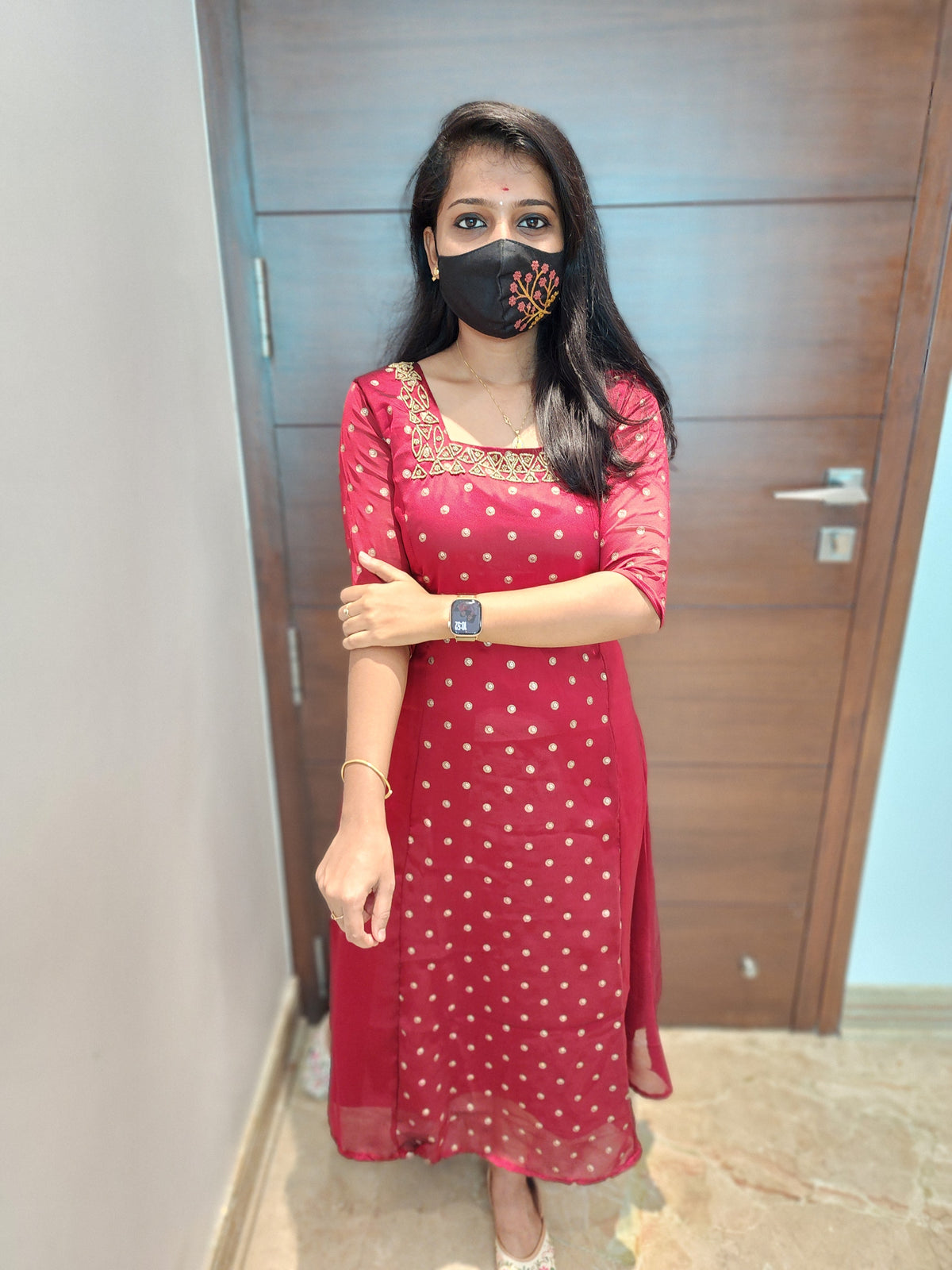 Handwork Kurti (5954)(c)