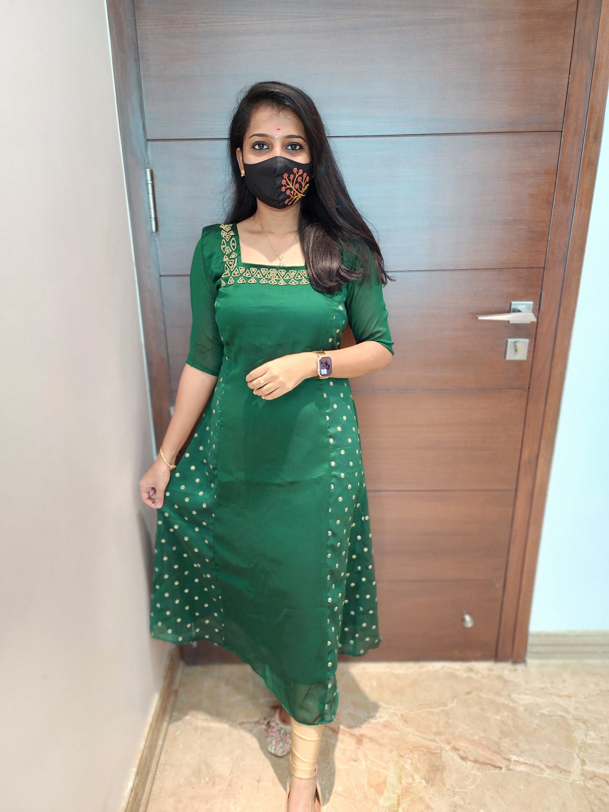 Handwork Kurti (5955)(c)