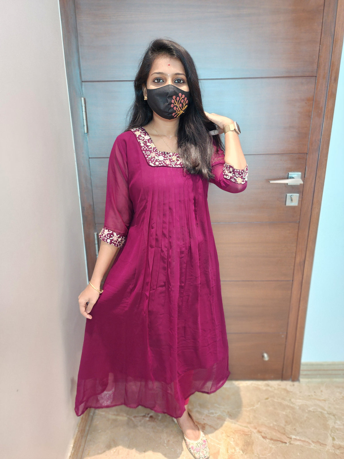Handwork kurti (6001)(c2)
