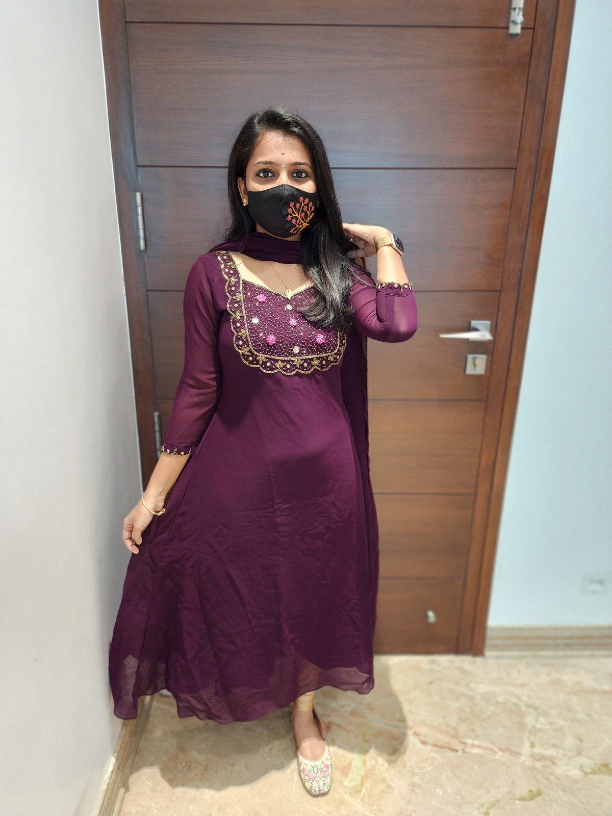 Ethnic Salwar Set(6194)c