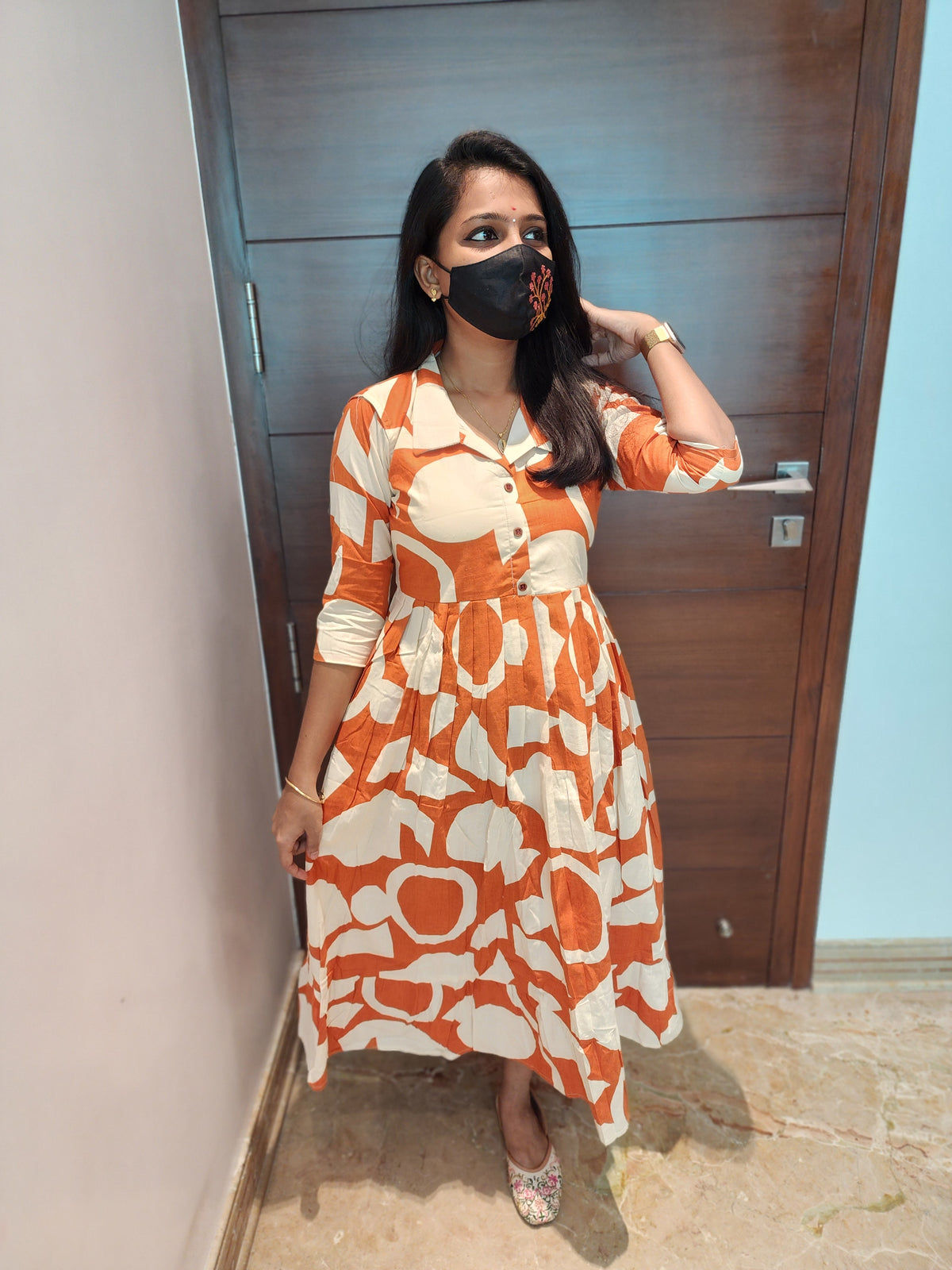 Western wear frock (6191)