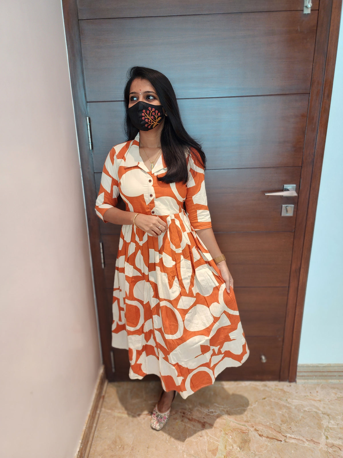 Western wear frock (6191)