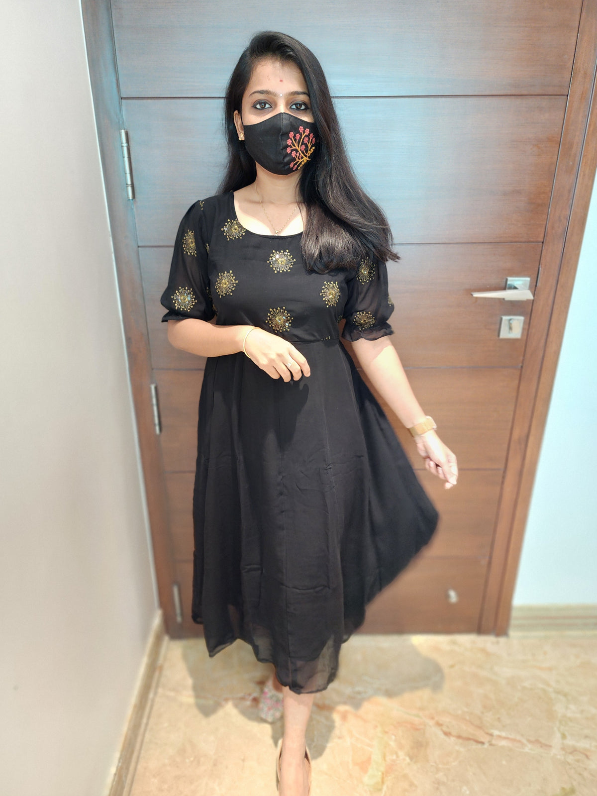 Western wear frock (6129)