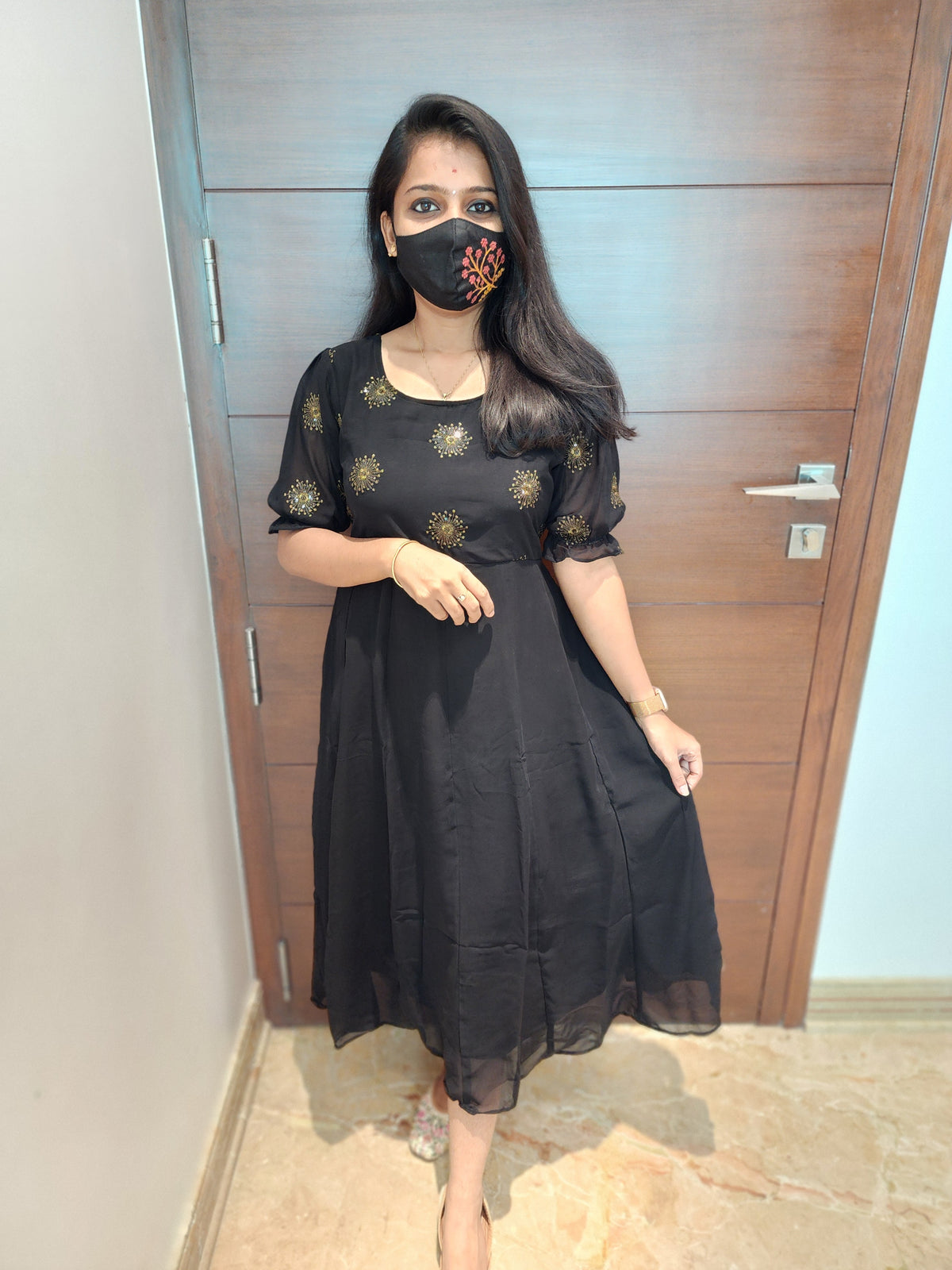 Western wear frock (6129)