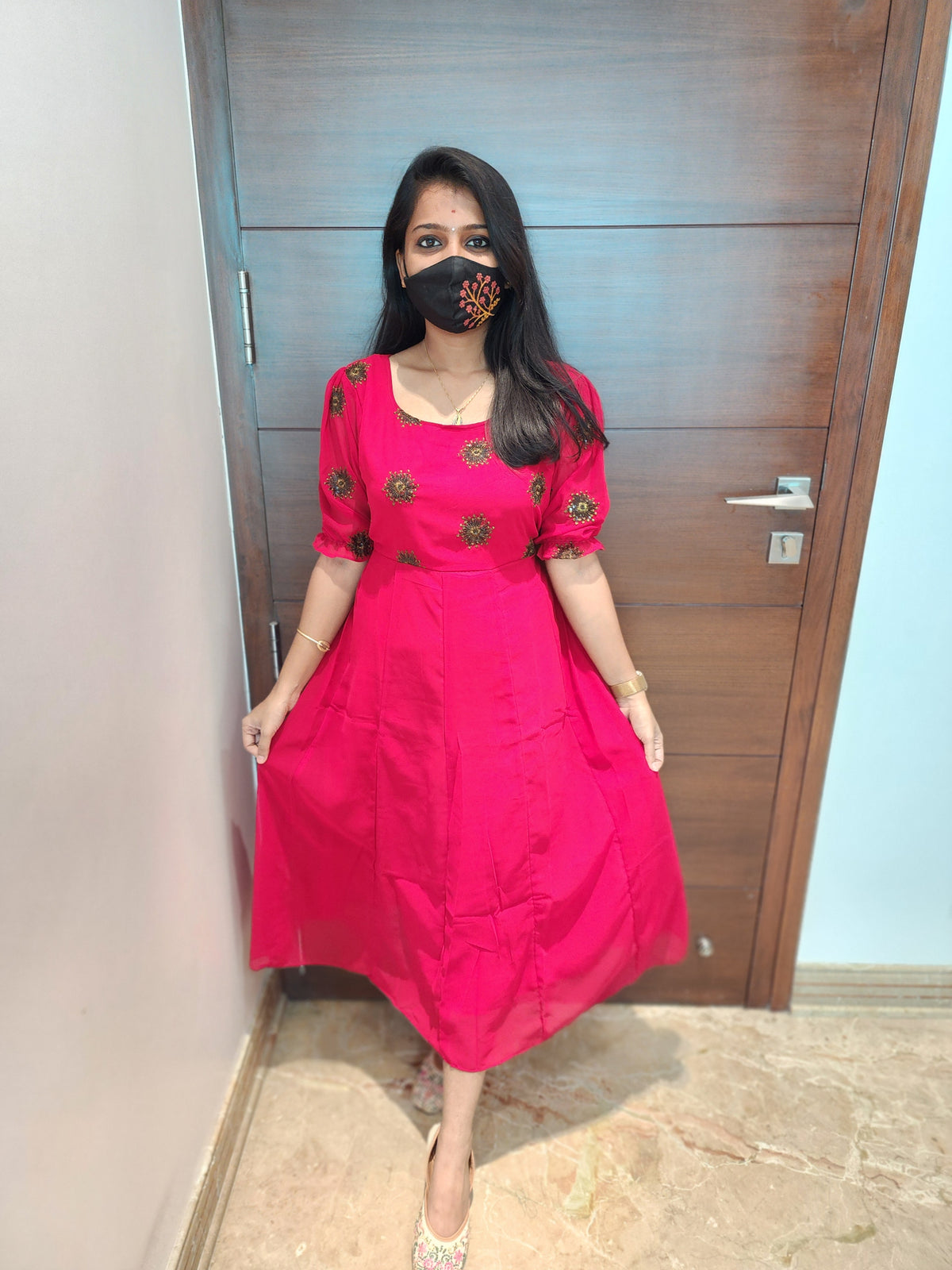 Western wear frock (6130)