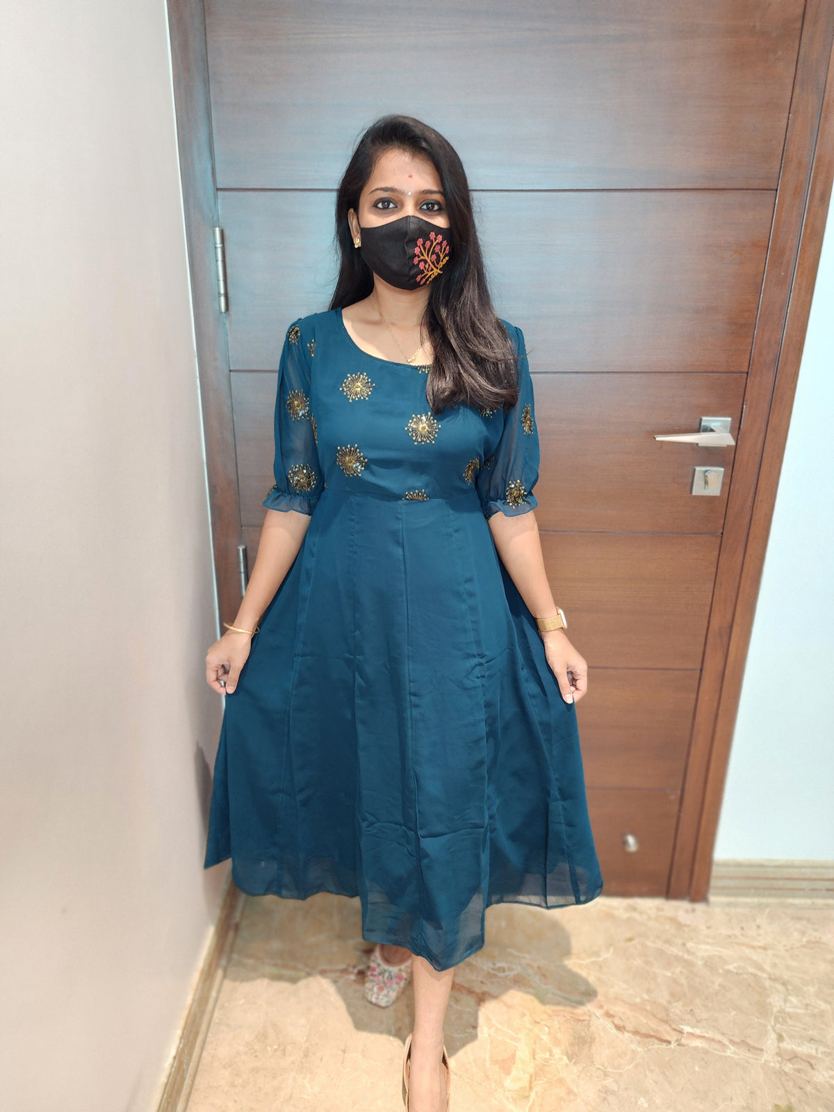 Western wear frock (6131)