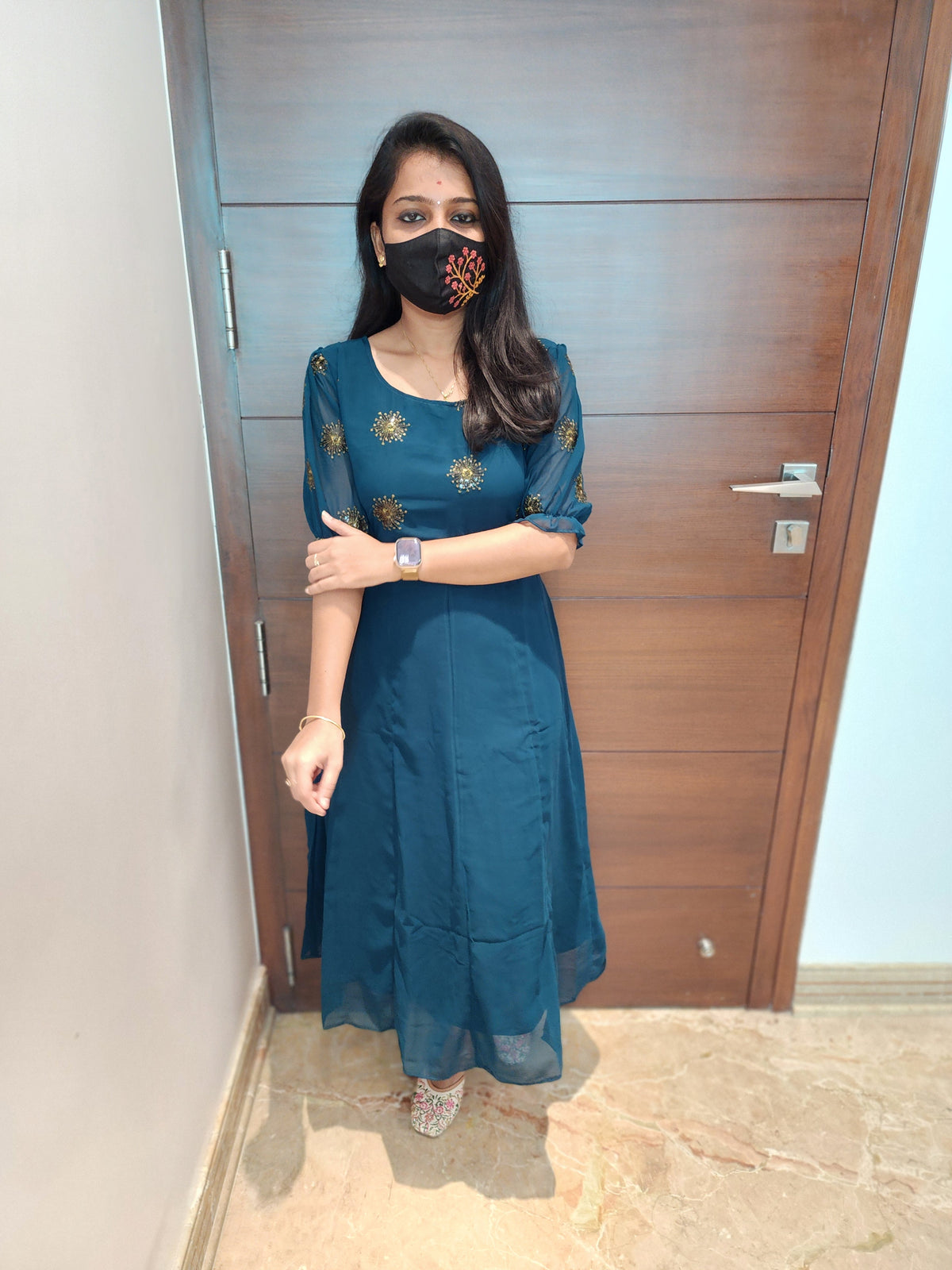 Western wear frock (6131)