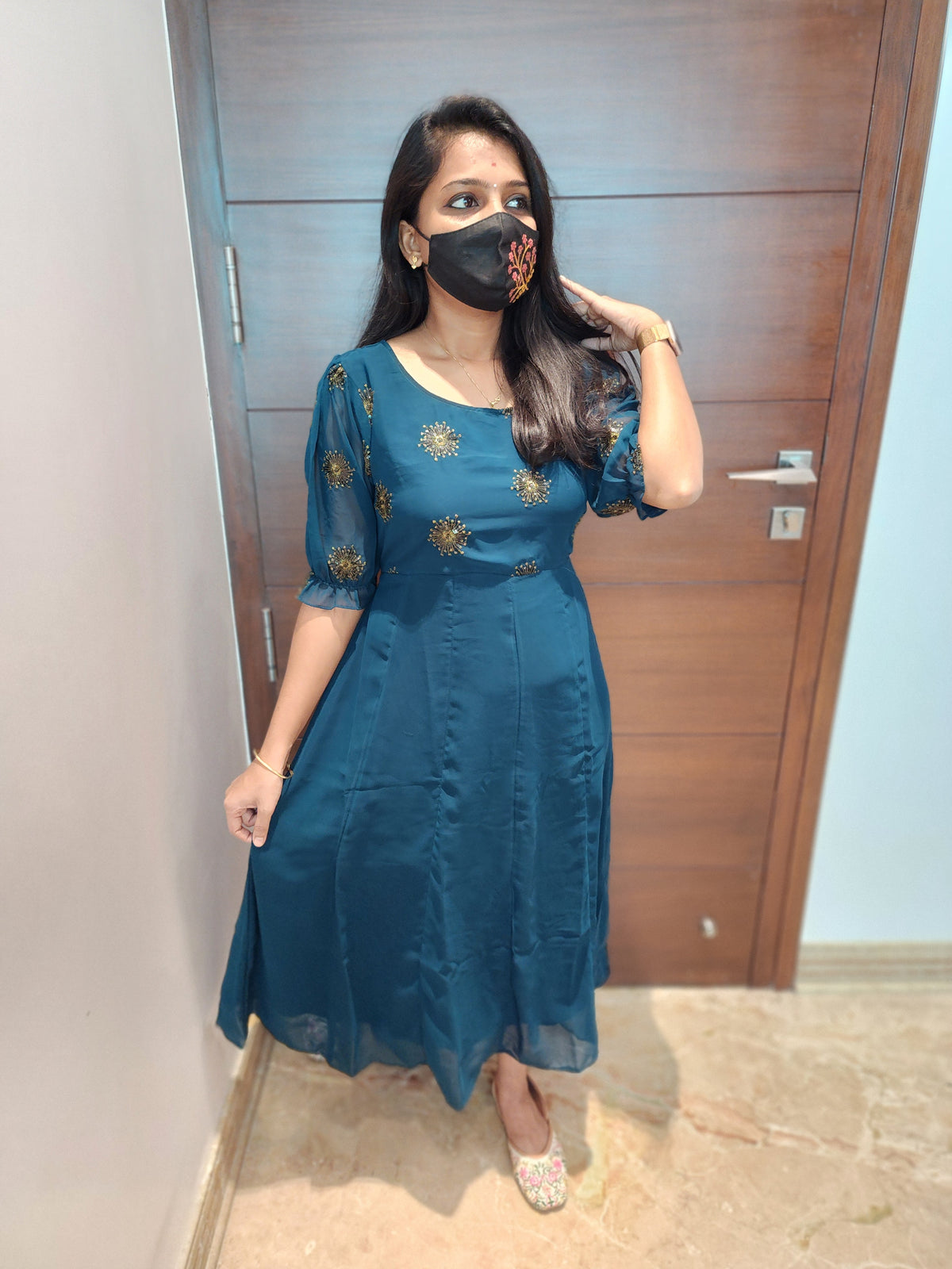 Western wear frock (6131)