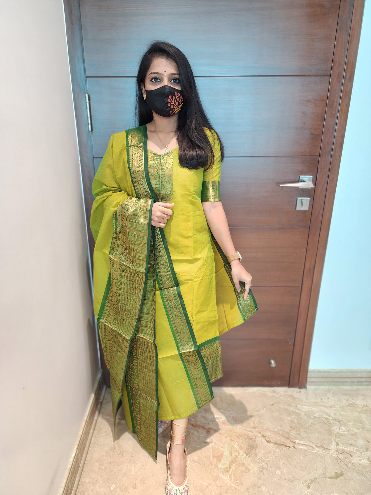 Kanchi cottonSalwar Set(6304)