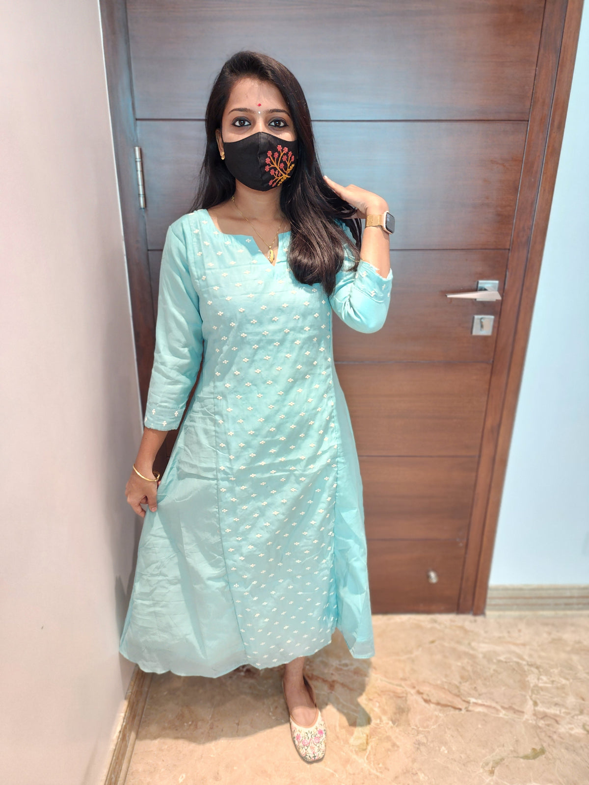 Office Causal kurti (6329)