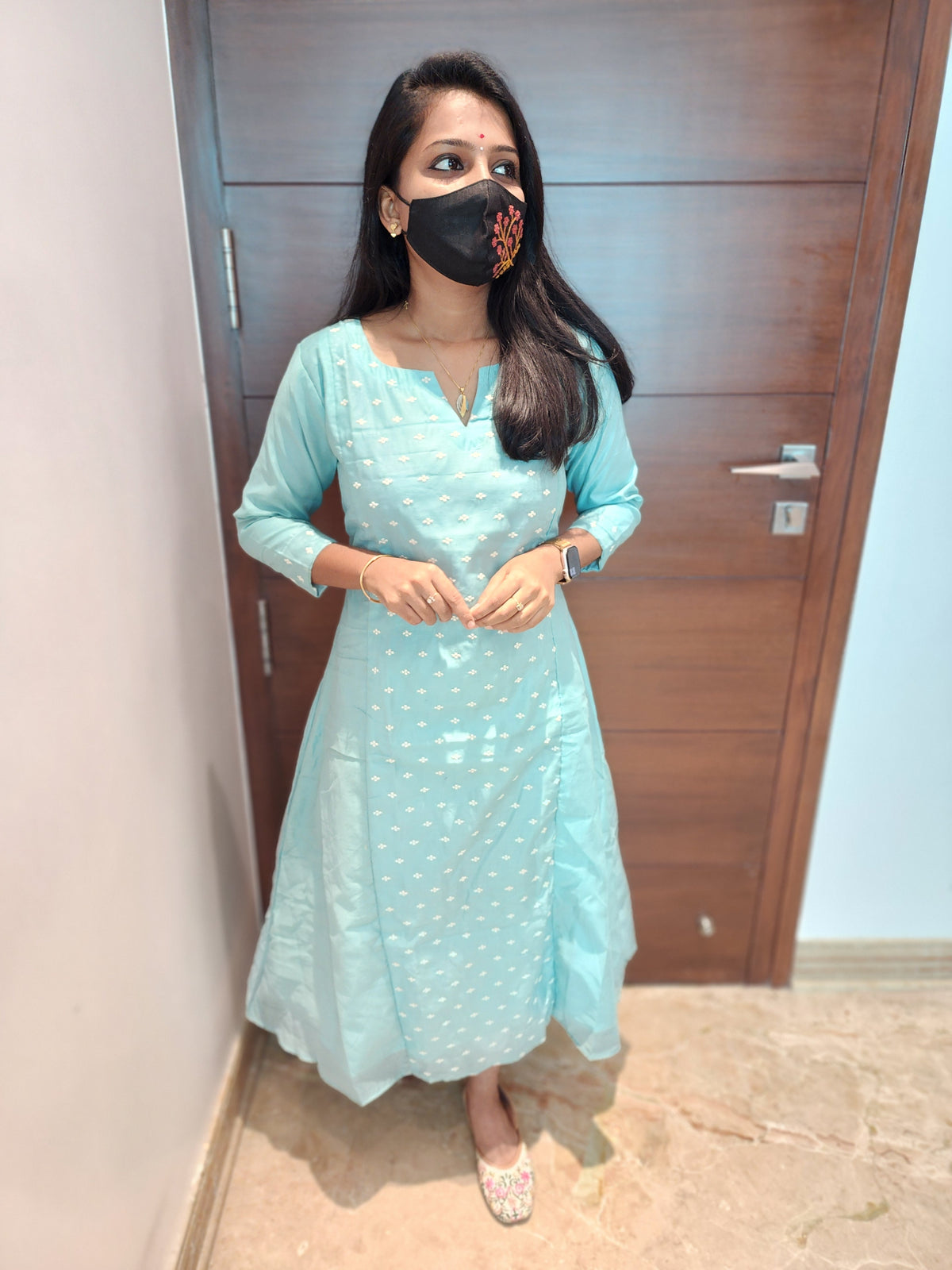 Office Causal kurti (6329)