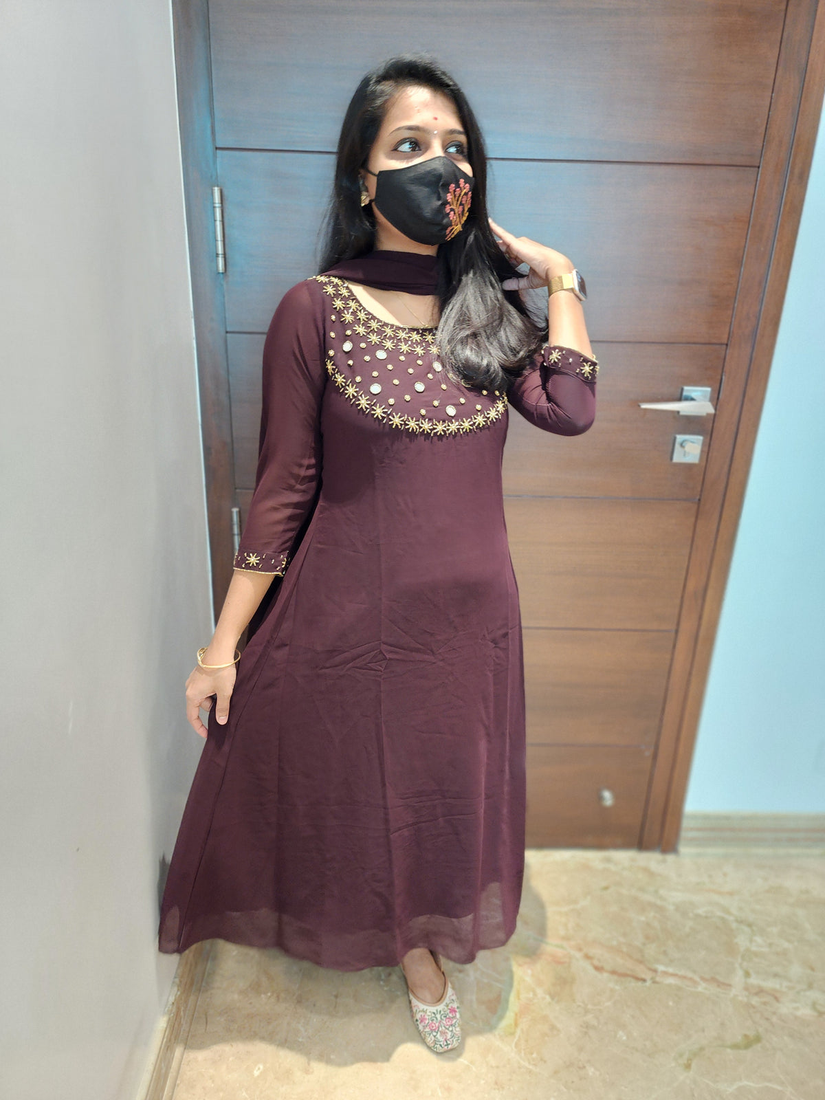 Ethnic Salwar Set (6374)c