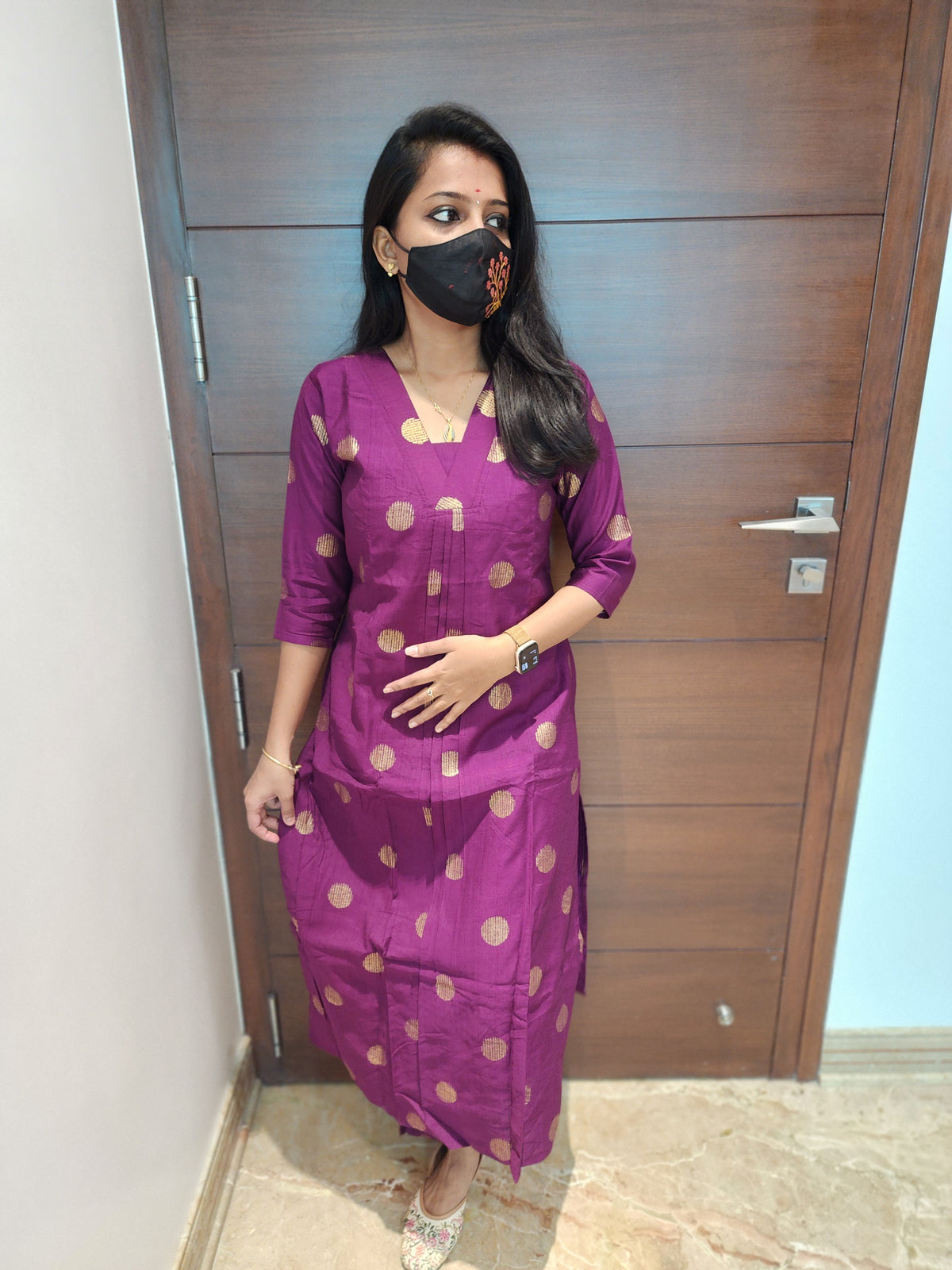 Cord set (pant & top) (6398)c