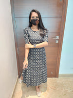 Jaipur A-Line cotton Kurti (6461)