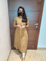 Jaipur A-Line cotton Kurti (6462)