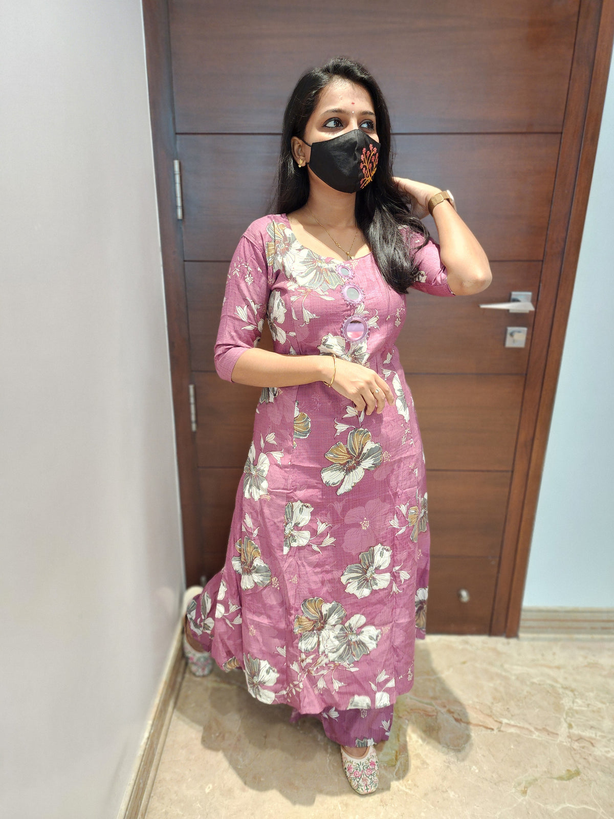 Cord set (pant & top) (6522)