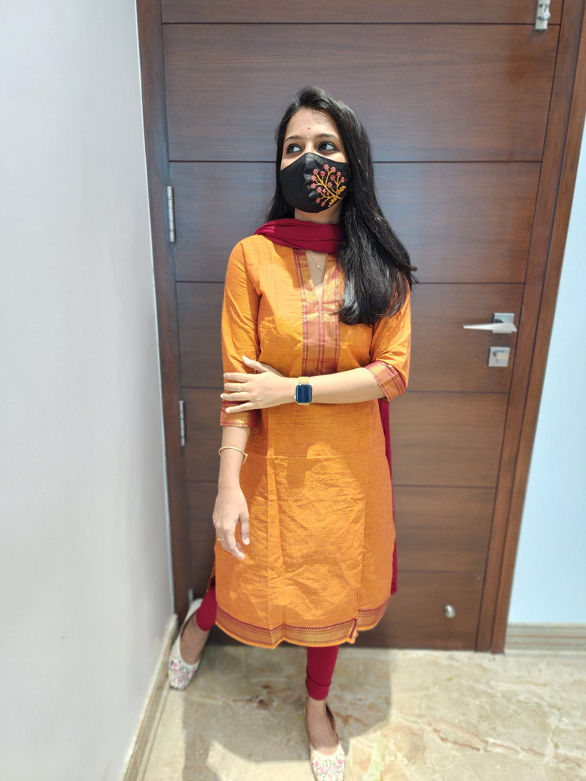 Office Wear kurti-mangalgiri cotton (6513)
