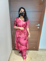 Cord set (pant & top) (6617)c