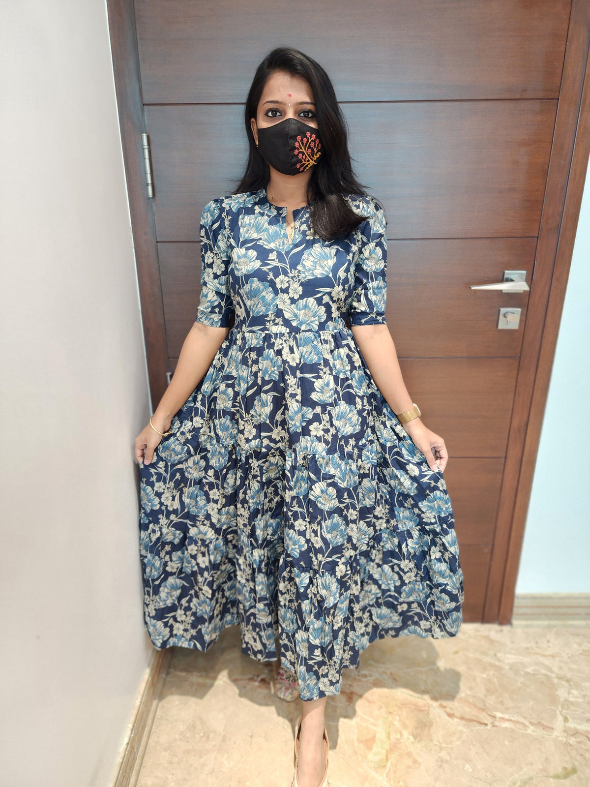 Jaipur Western Wear Frock (6631)c4