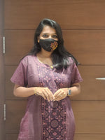 Chudi fit night +dupatta(free) (446)