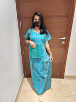 Chudi fit night +dupatta(free) (453)