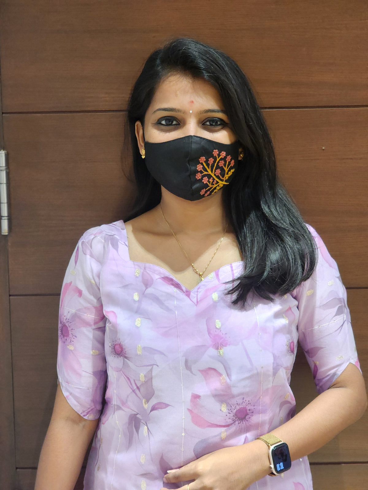 Organza kurti(6760)