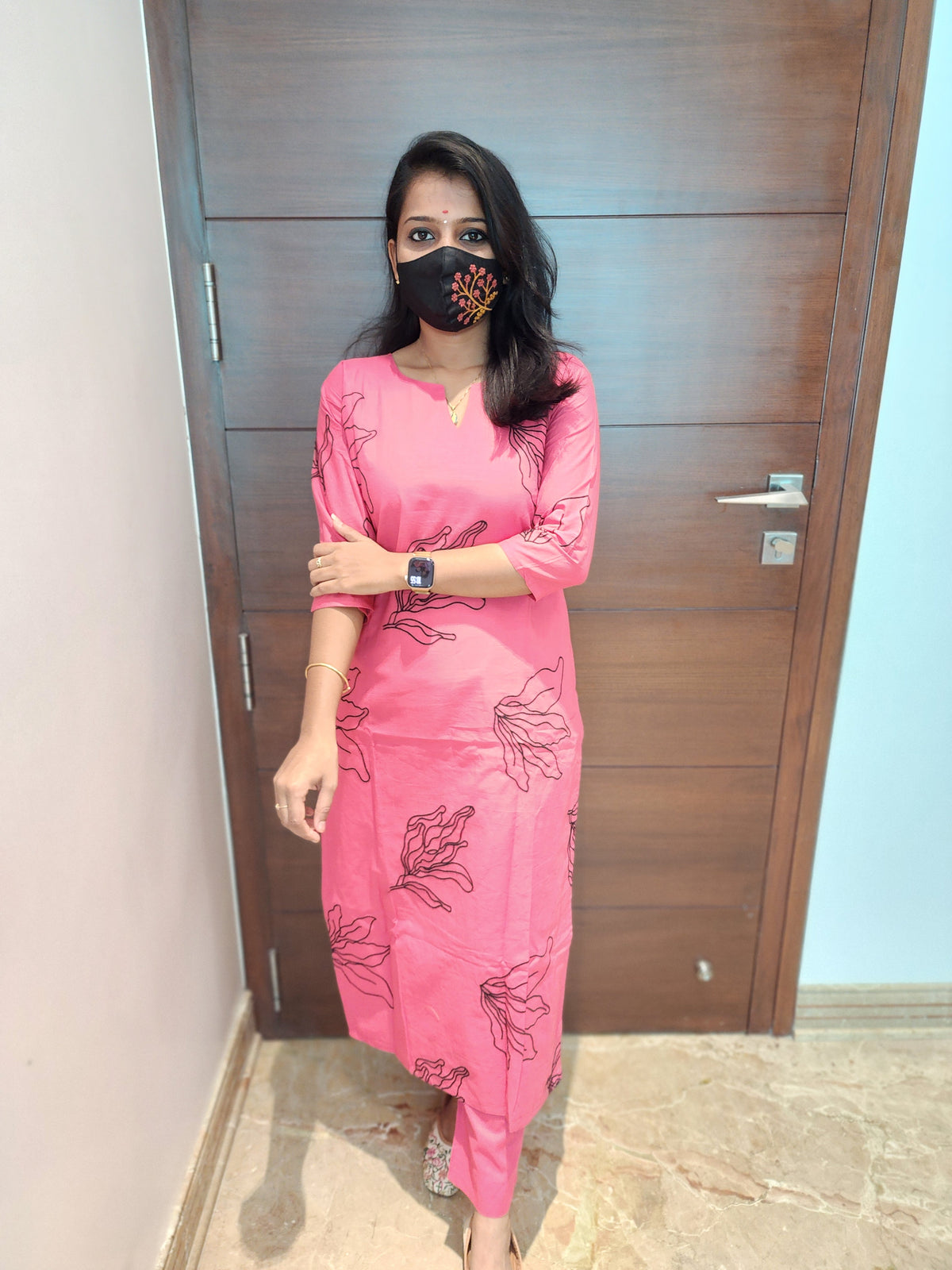 Cord set (pant & top) (6777)