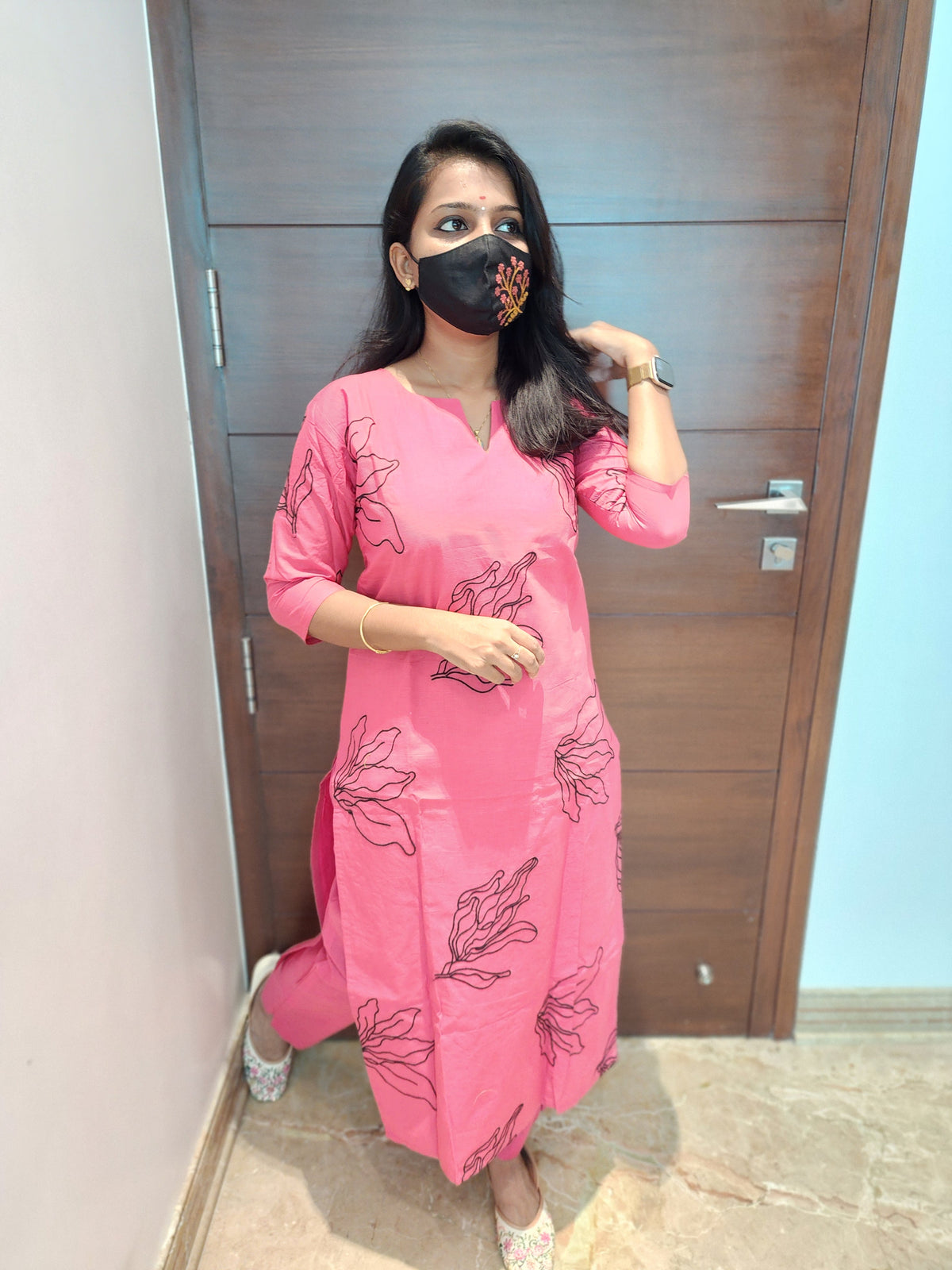 Cord set (pant & top) (6777)