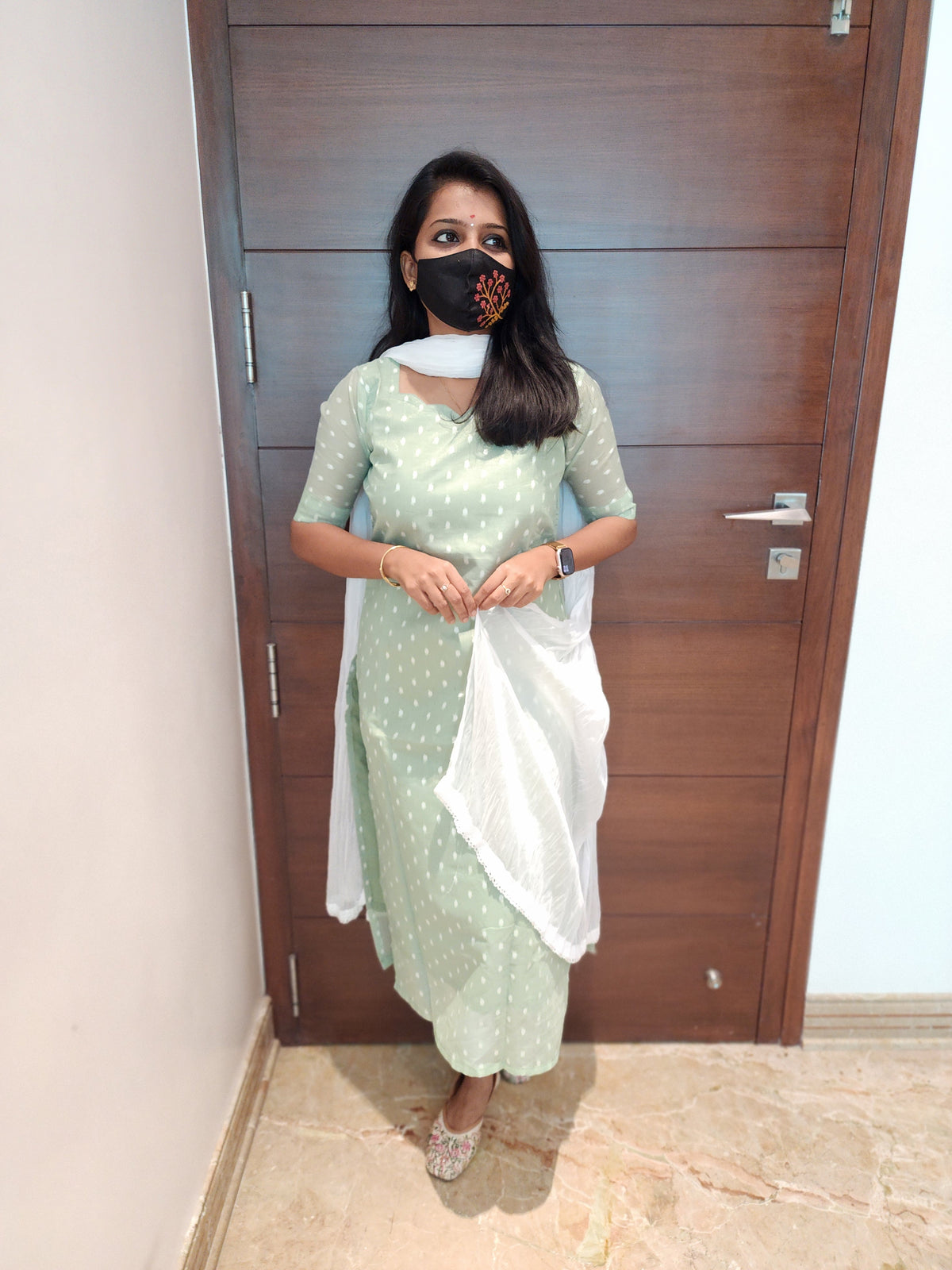 Shimmer shine (cotton) Kurti (6775)