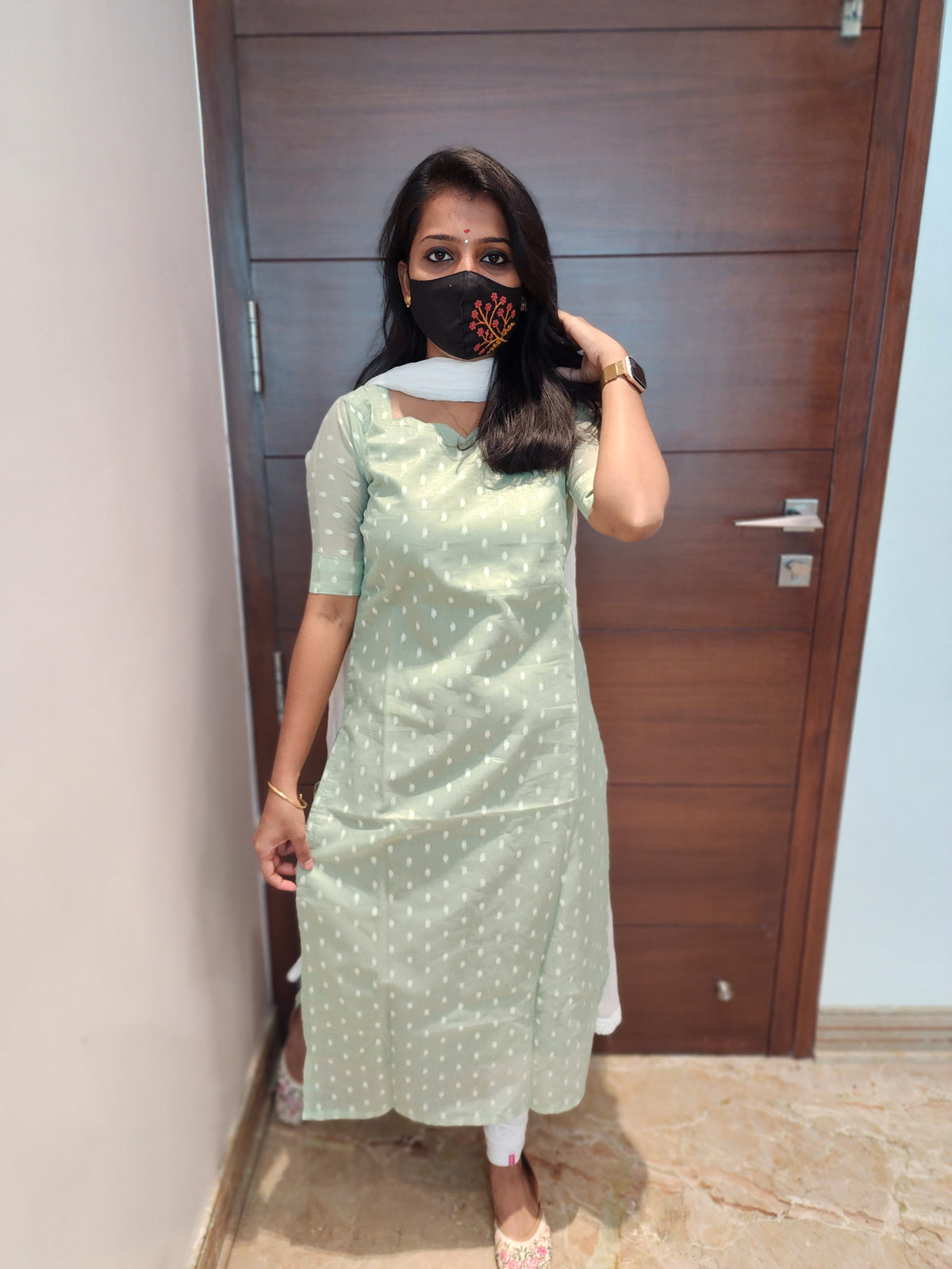 Shimmer shine (cotton) Kurti (6775)
