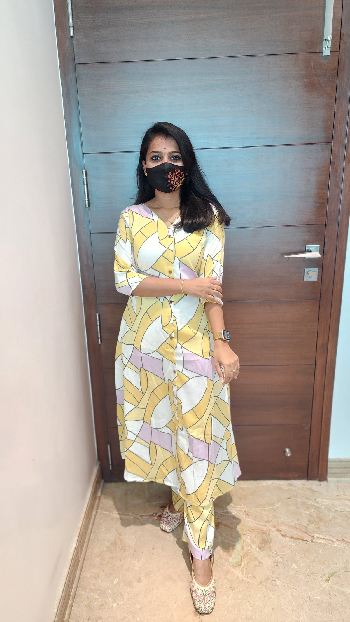 Cord set (pant & top) (6790)