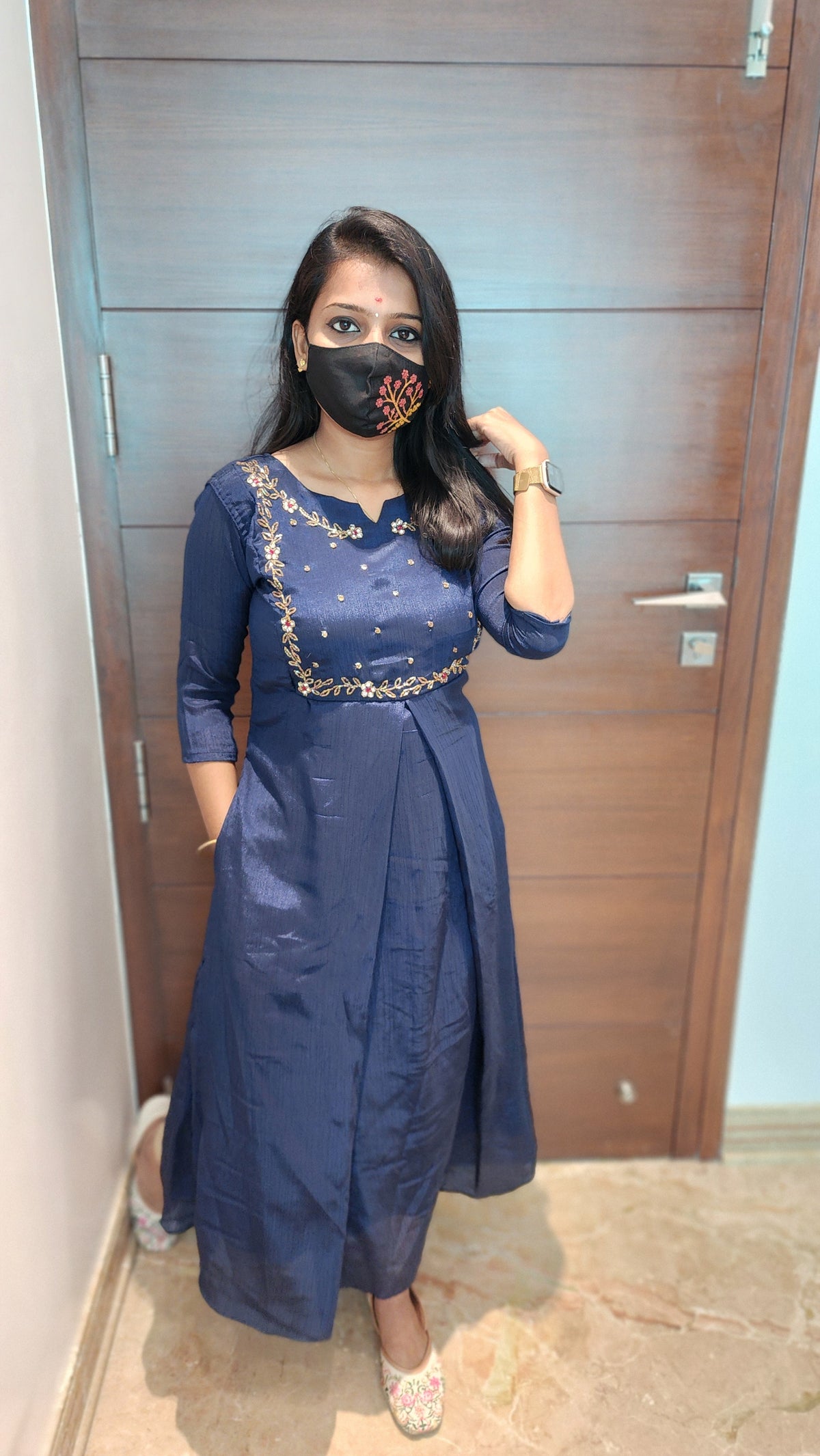 Handwork kurti (6803)