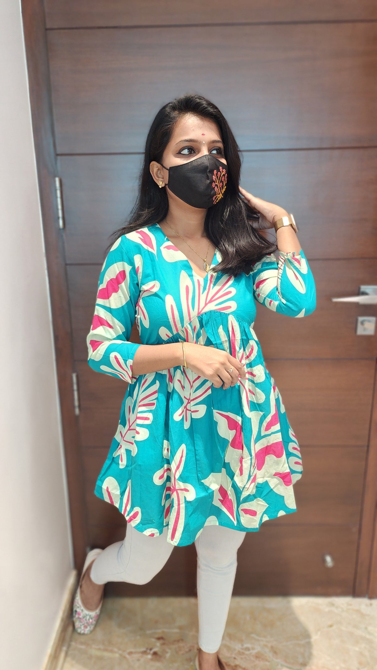 Western Short top(6863)