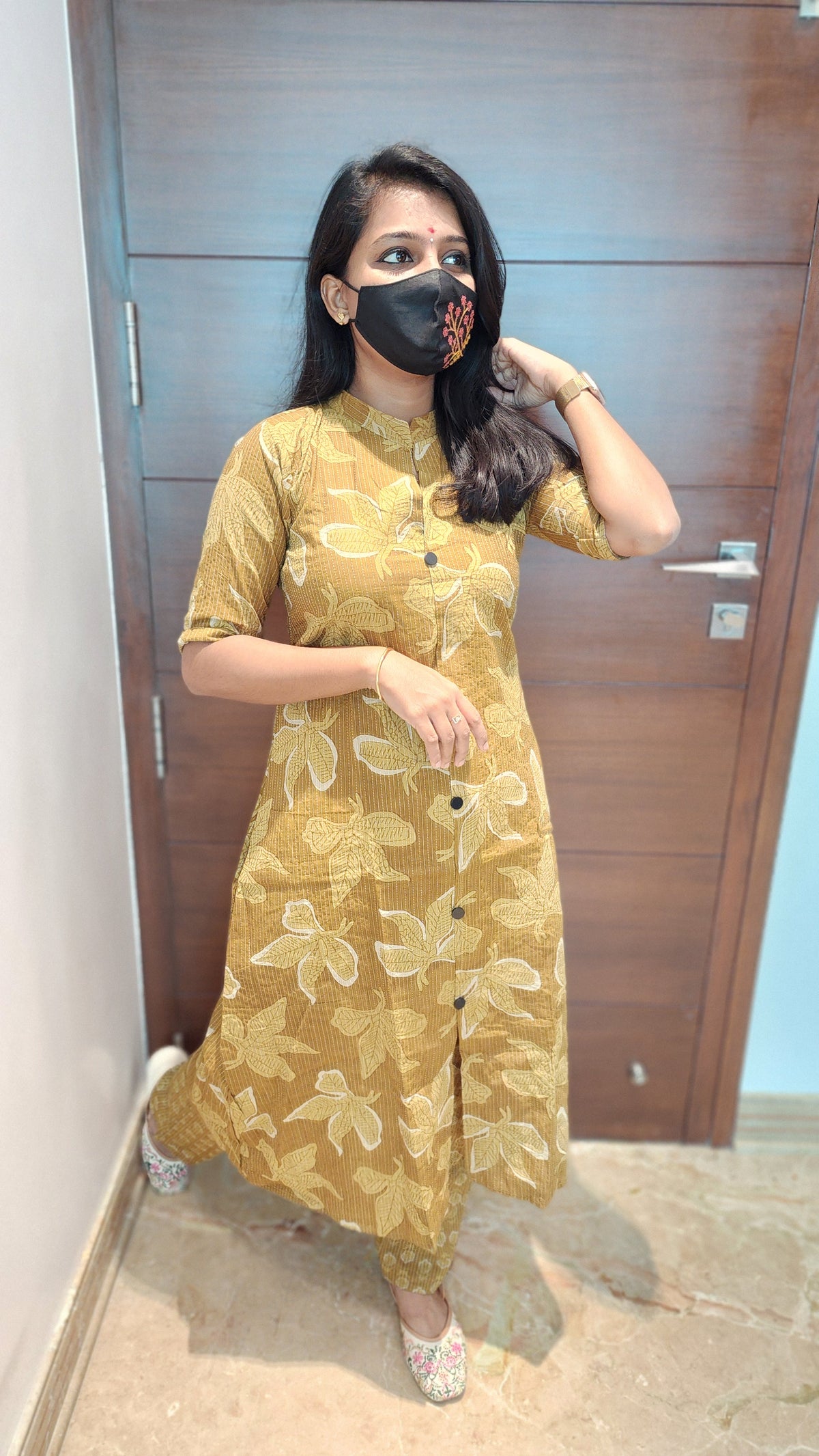 Cord set (pant & top) (7016)