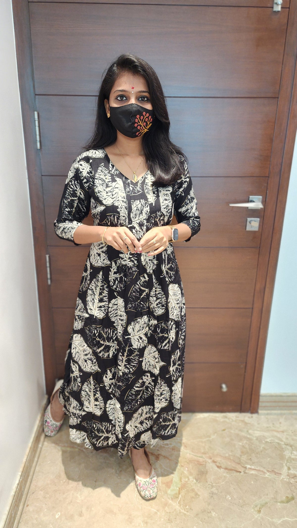 Cord set (pant & top)(6976)c