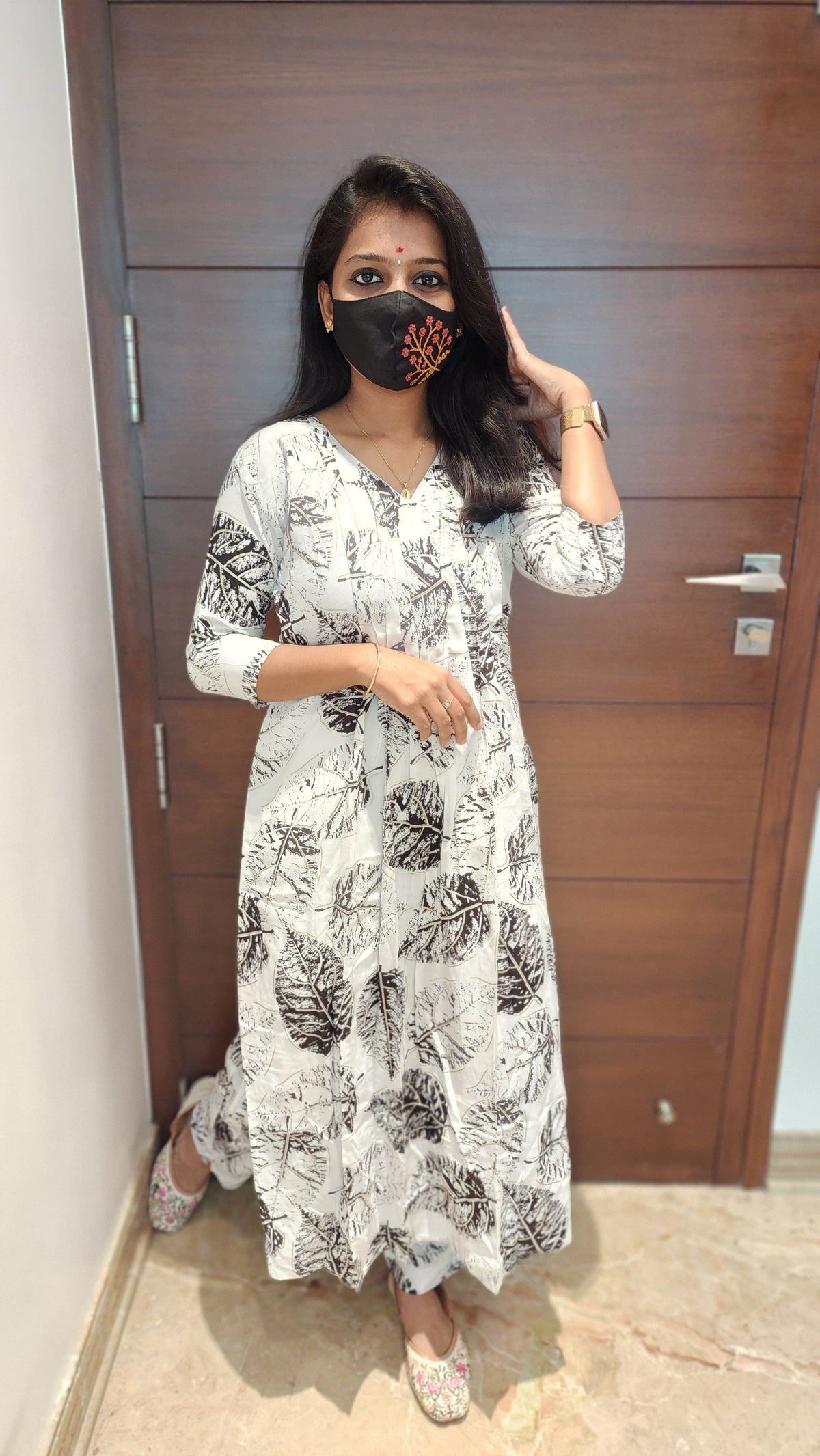 Cord set (pant & top)(6977)