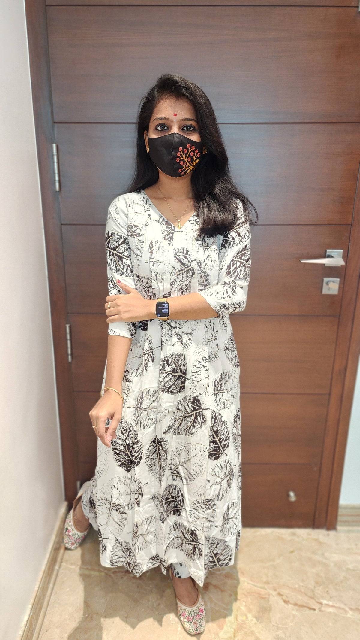 Cord set (pant & top)(6977)