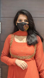 Festive Anarkali Salwar Set(6989)