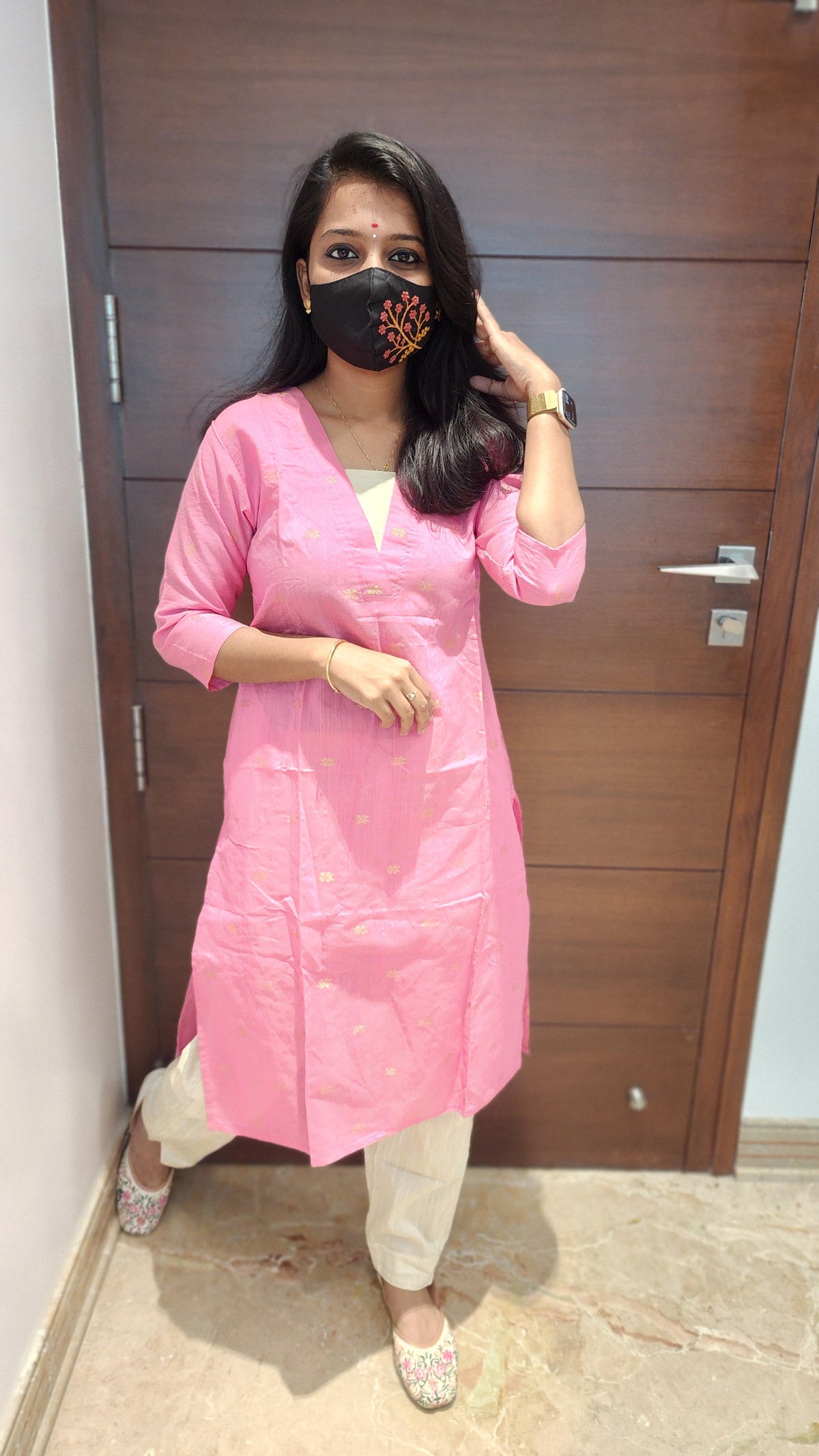 Cord set (pant & top) (7071)