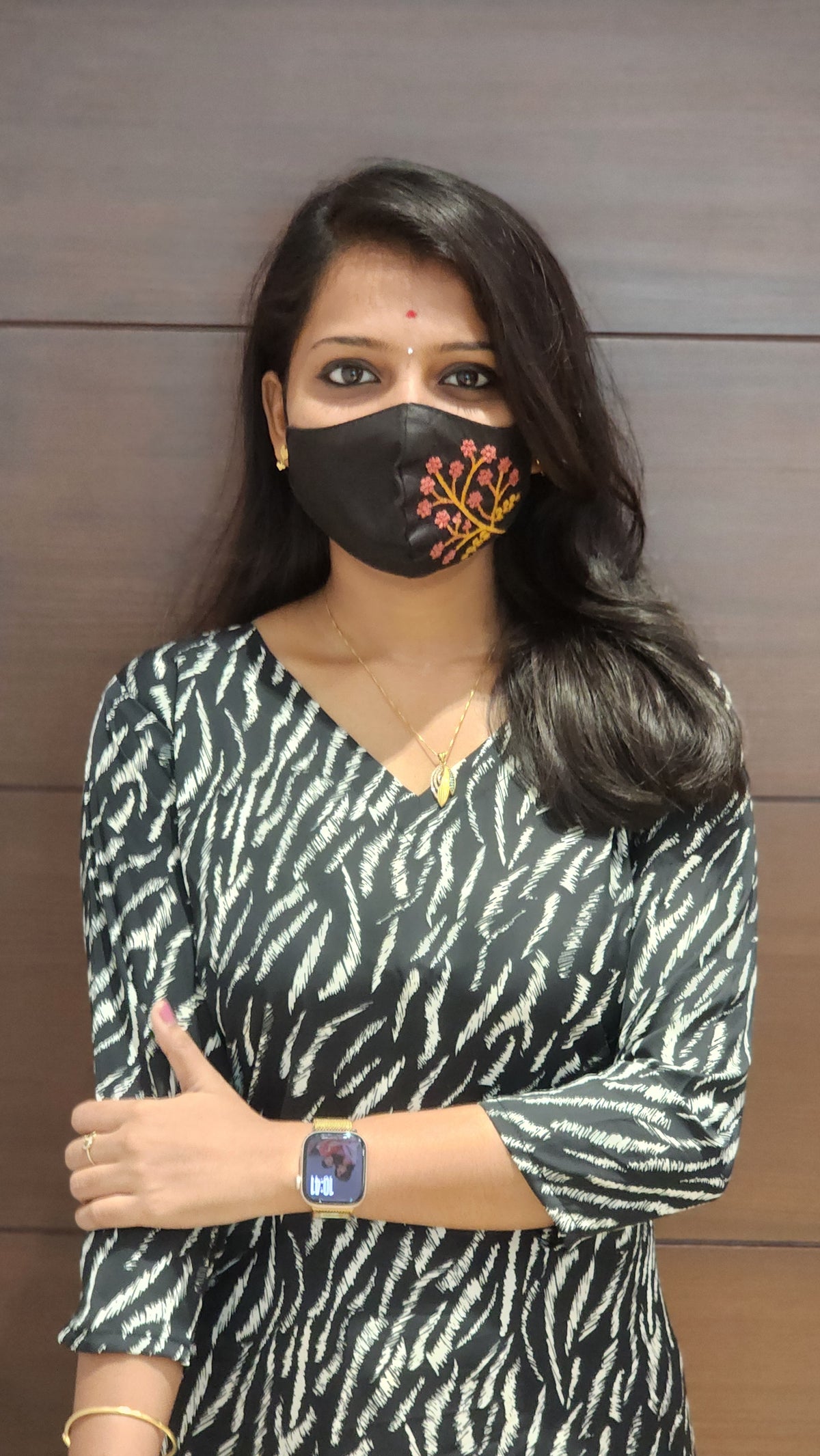 Cord set (pant & top) (7082)c2