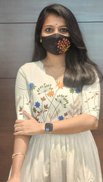 Western wear frock(7095)