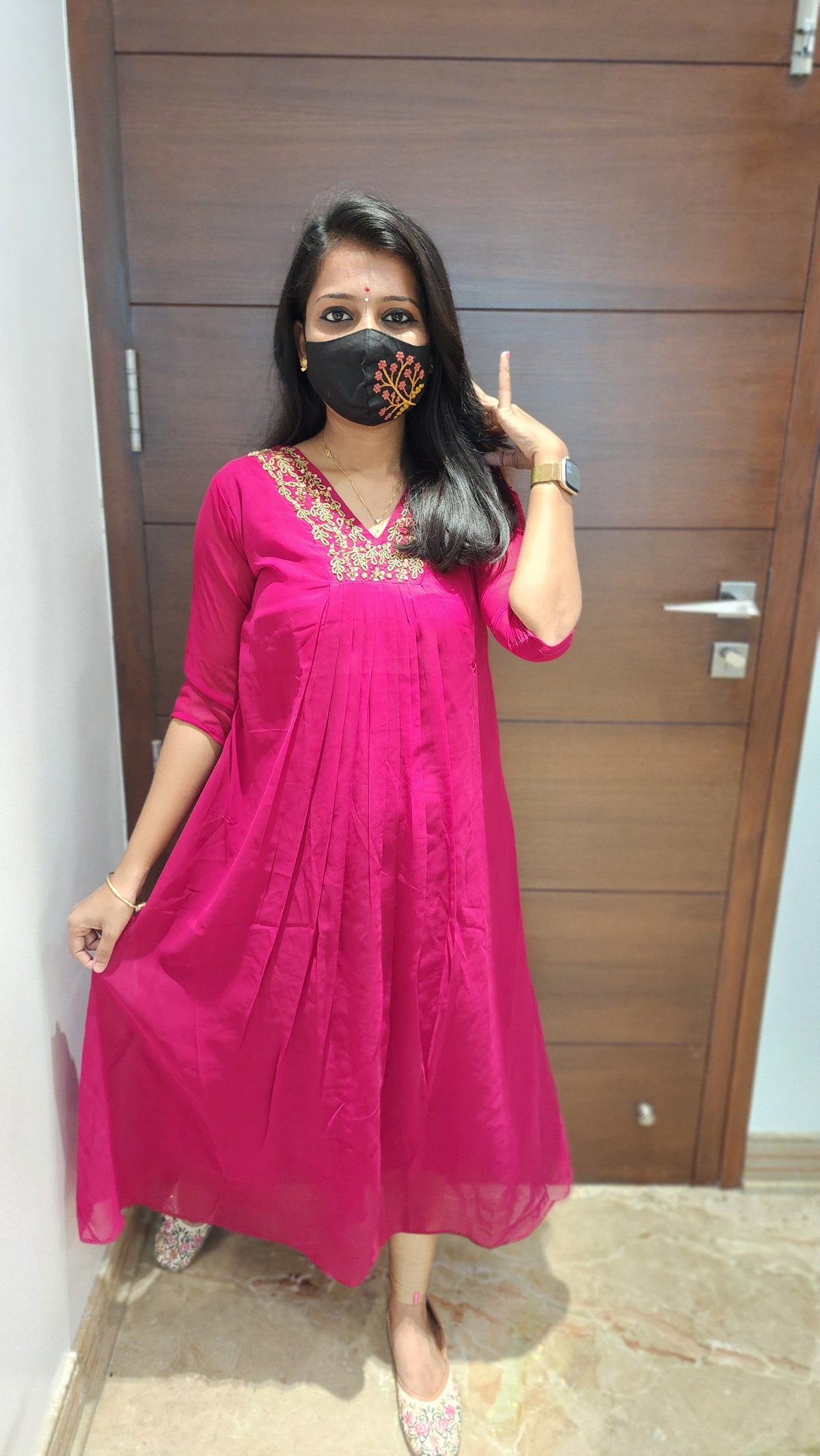 Handwork Kurti(7201)