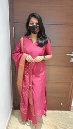 Handloom cotton Salwar Set(7126)