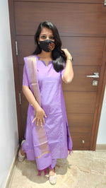 Handloom cotton Salwar Set(7127)