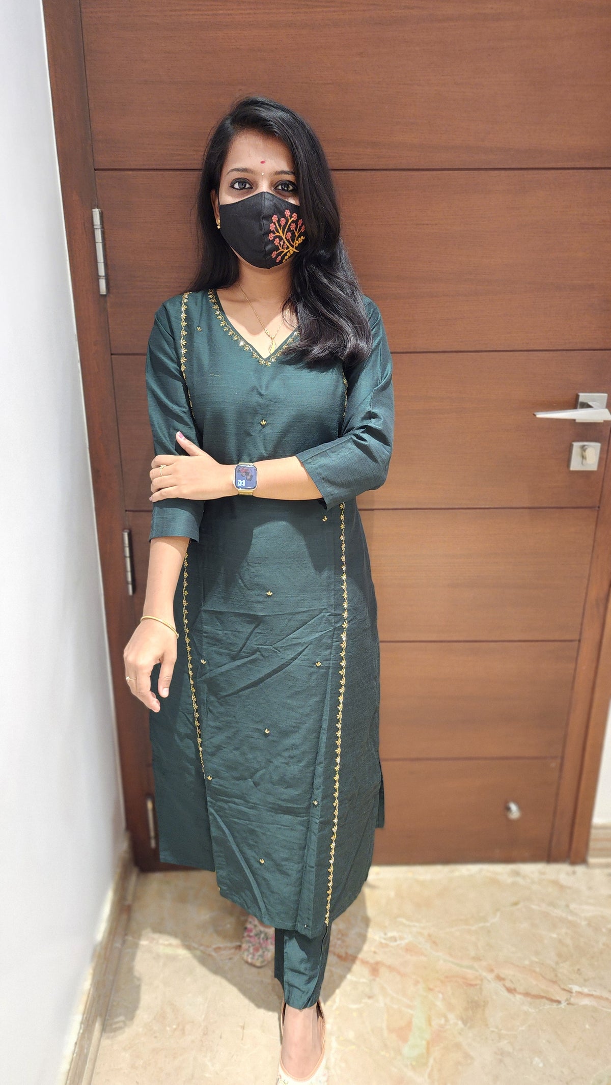 Cord set (pant & top) (7234)