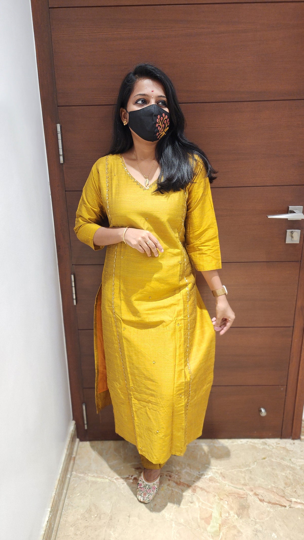 Cord set (pant & top) (7235)