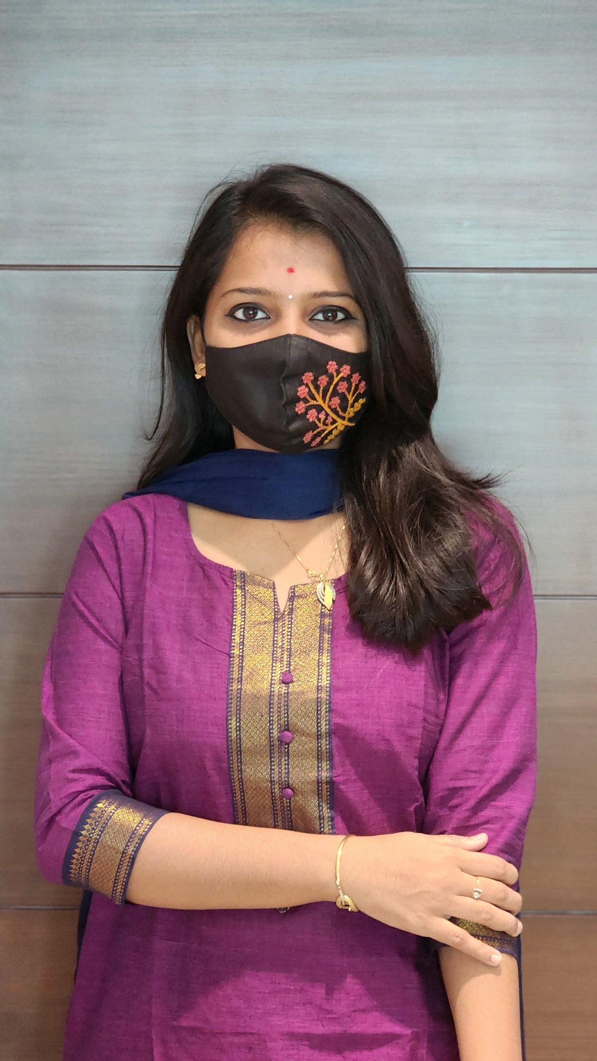 Office Wear kurti-mangalgiri cotton (7252)