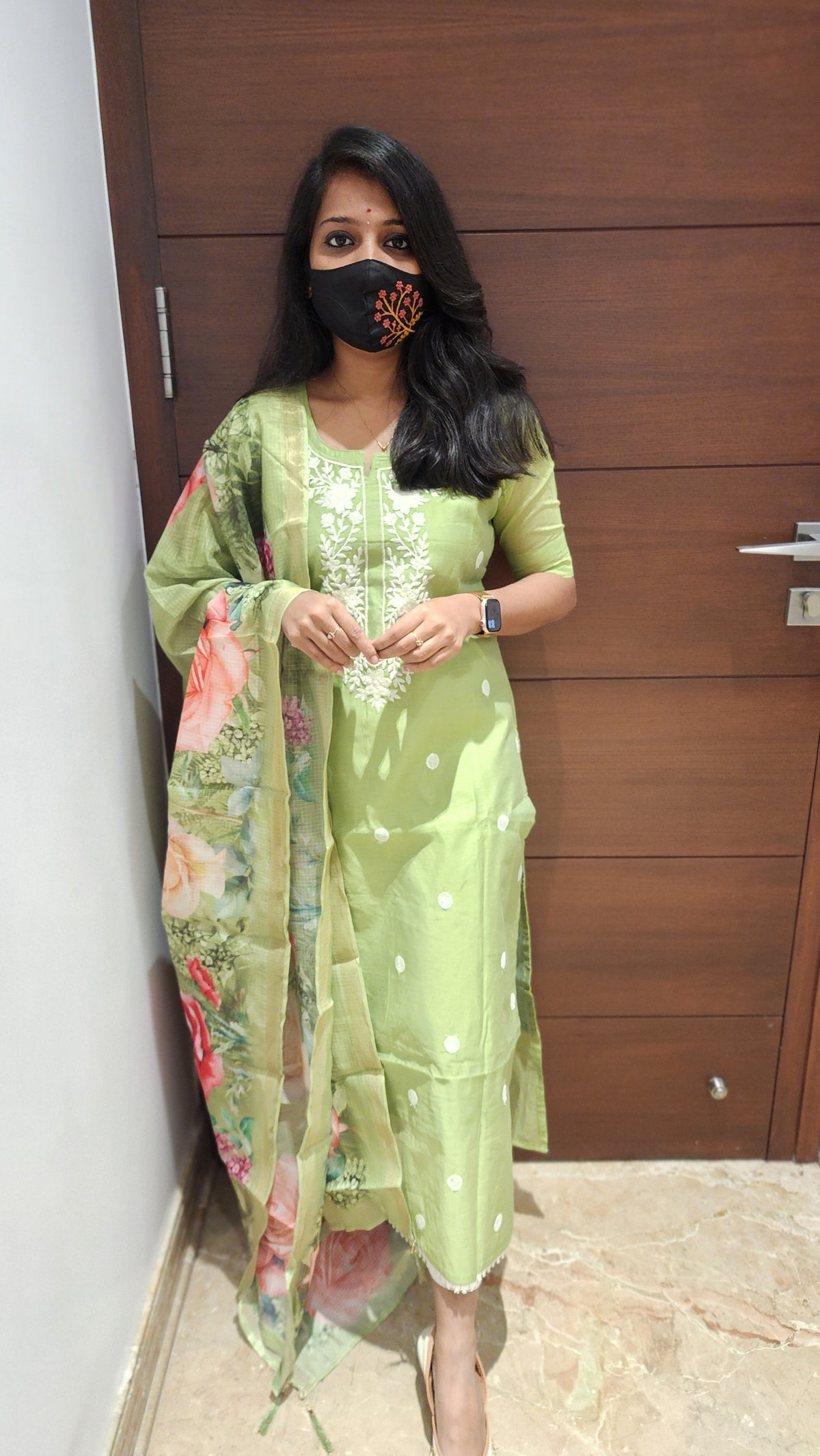 Chikankari Salwar Set (7337)