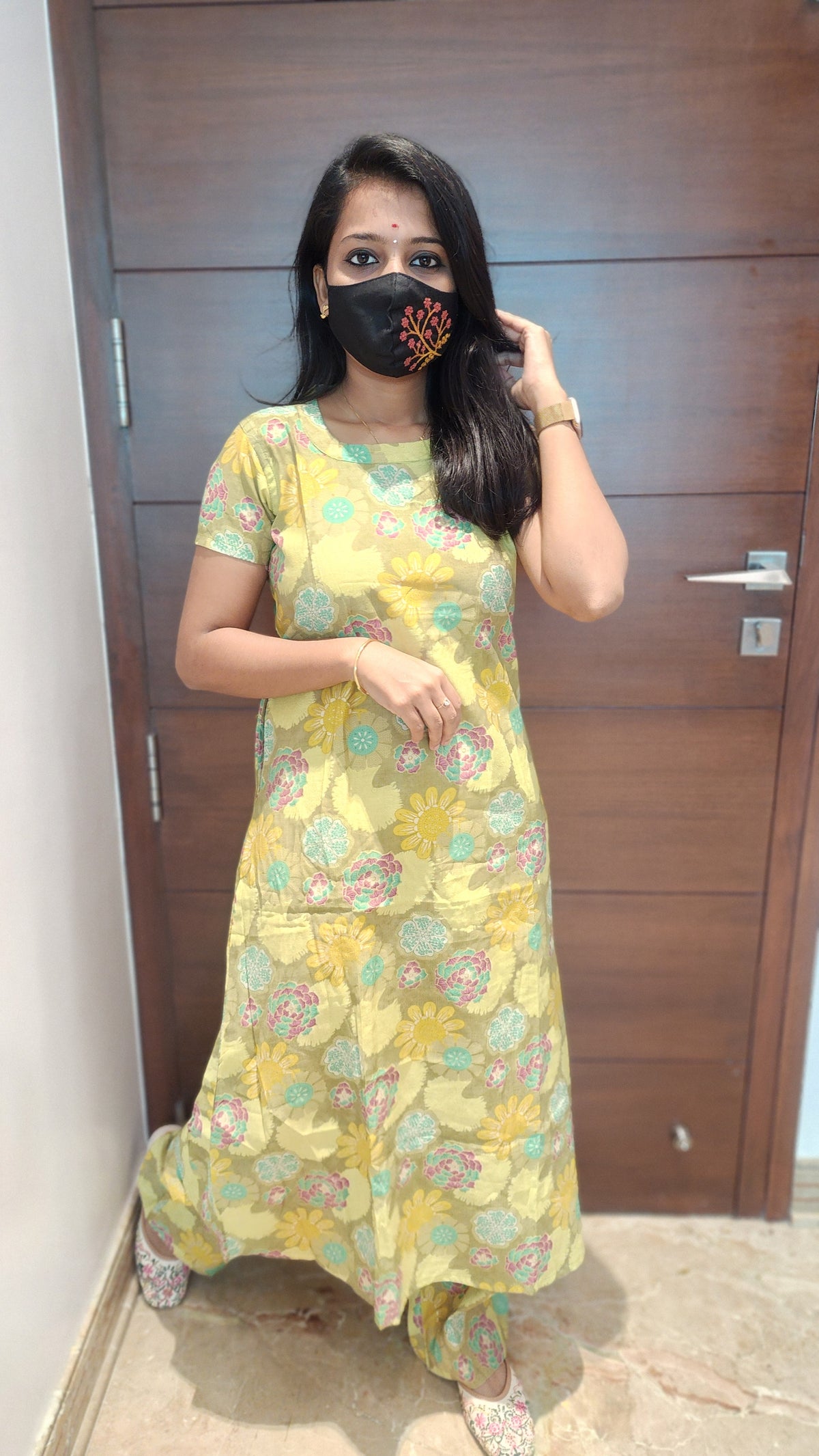 Cord set (pant & top) (7358)